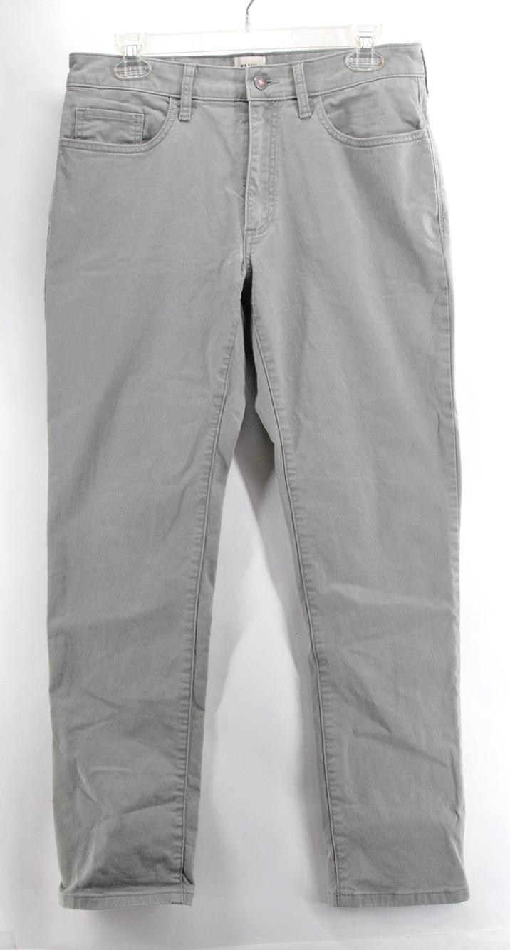 Flint & Tinder Slim Fit Pants Stretch Chino 31x30 Mens Light Gray Work Casual